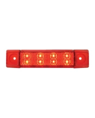 GG76272 - 6"L RECT. SPYDER RED/RED 8-LED MARKER/CLEARANCE LIGHT GG76272 - 6"L RECT. SPYDER RED/RED 8-LED MARKER/CLEARANCE LIGHT