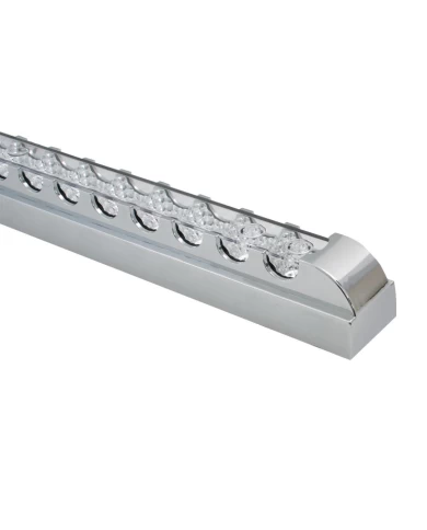 GG76301 - 20"L SPYDER AMBER/CLEAR 17-LED LIGHT BAR W/CR. PL BEZEL 1 ROW GG76301 - 20"L SPYDER AMBER/CLEAR 17-LED LIGHT BAR W/CR. PL BEZEL 1 ROW
