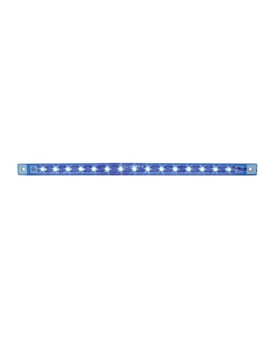 GG76312 - 12" ULTRA THIN BLUE 15-LED INTERIOR LIGHT BAR GG76312 - 12" ULTRA THIN BLUE 15-LED INTERIOR LIGHT BAR