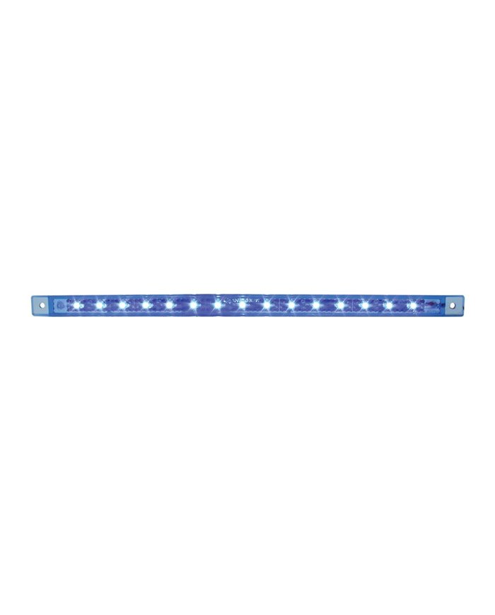 GG76312 - 12" ULTRA THIN BLUE 15-LED INTERIOR LIGHT BAR GG76312 - 12" ULTRA THIN BLUE 15-LED INTERIOR LIGHT BAR