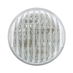 UP38365B-13 LED 2.5" Round Light (Clearance/Marker) - Red LED/Clear Lens (Bulk)