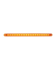 GG76380 - 12" AMBER 18 SMD LED FLUSH MOUNT LIGHT BAR, AMBER LENS, 3 WIRES GG76380 - 12" AMBER 18 SMD LED FLUSH MOUNT LIGHT BAR, AMBER LENS, 3 WIRES