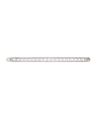 GG76387 - 12" WHITE 18 SMD LED FLUSH MOUNT LIGHT BAR, CLEAR LENS, 3 WIRES
