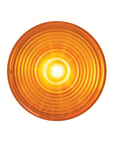 GG76430 - 2" AMBER/AMBER 1 LED MARKER SEALED LIGHT GG76430 - 2" AMBER/AMBER 1 LED MARKER SEALED LIGHT