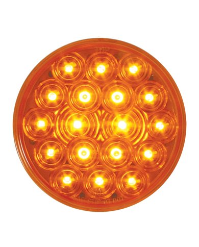 GG76450 - 4" FLEET AMBER/AMBER 18 LED SEALED LIGHT GG76450 - 4" FLEET AMBER/AMBER 18 LED SEALED LIGHT