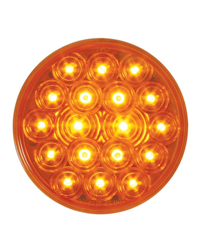 GG76450 - 4" FLEET AMBER/AMBER 18 LED SEALED LIGHT