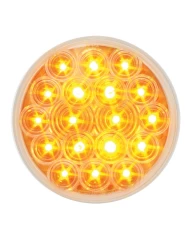 GG76451 - 4" FLEET AMBER/CLEAR 18 LED SEALED LIGHT