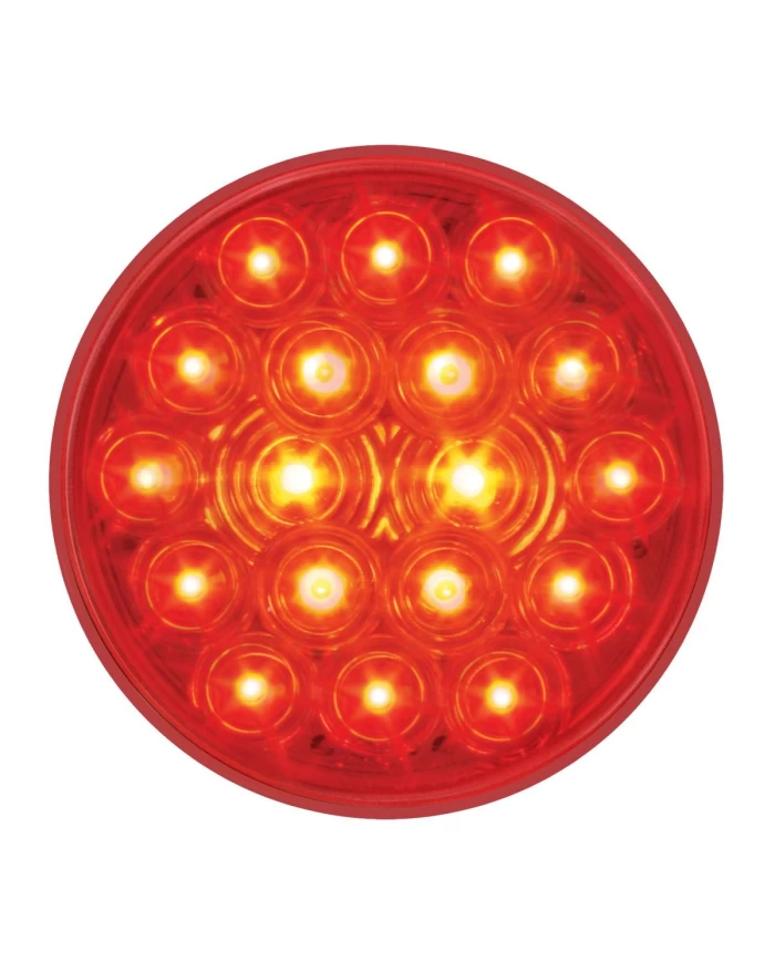 GG76452 - 4" FLEET RED/RED 18 LED SEALED LIGHT GG76452 - 4" FLEET RED/RED 18 LED SEALED LIGHT