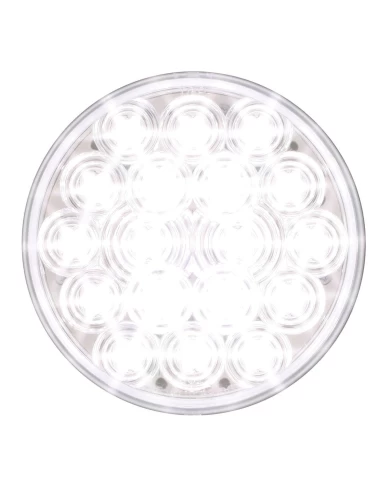 GG76454 - 4" FLEET WHITE/CLEAR 18 LED UTILITY/INT/BU SEALED LIGHT GG76454 - 4" FLEET WHITE/CLEAR 18 LED UTILITY/INT/BU SEALED LIGHT