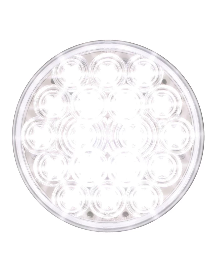 GG76454 - 4" FLEET WHITE/CLEAR 18 LED UTILITY/INT/BU SEALED LIGHT GG76454 - 4" FLEET WHITE/CLEAR 18 LED UTILITY/INT/BU SEALED LIGHT