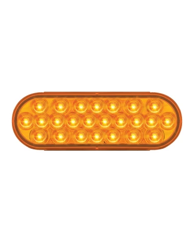 GG76470 - 1 OVAL PEARL AMBER LED STROBE LIGHT, AMBER LENS, 9~36V GG76470 - 1 OVAL PEARL AMBER LED STROBE LIGHT, AMBER LENS, 9~36V