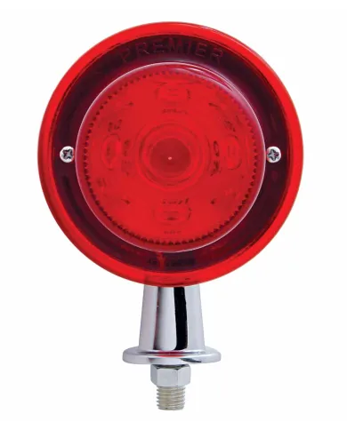 UP38376-13 LED 1-1/8" Arm Honda Light Kit - Red LED/Red Lens
