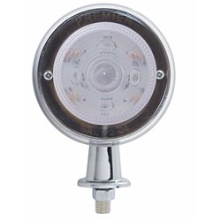 UP38377-13 LED 1-1/8" Arm Honda Light Kit - Amber LED/Clear Lens