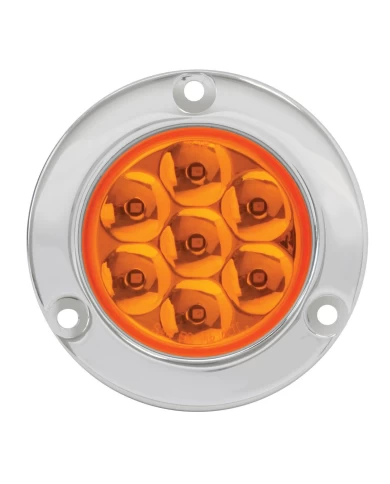 GG76570 - 2" LOW PROFILE PEARL AM/AM LED LIGHT W/PIGTAIL & S.S. RIM GG76570 - 2" LOW PROFILE PEARL AM/AM LED LIGHT W/PIGTAIL & S.S. RIM