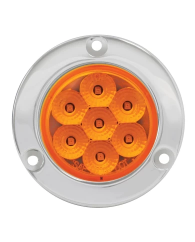 GG76650 - 2" LOW PROFILE SPYDER AM/AM LED LIGHT W/PIGTAIL & S.S. RIM GG76650 - 2" LOW PROFILE SPYDER AM/AM LED LIGHT W/PIGTAIL & S.S. RIM