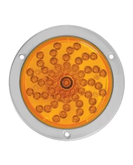 GG76710 - 4" TWISTER AMBER/AMBER 61-LED LIGHT W/S.S. RIM & PIGTAIL GG76710 - 4" TWISTER AMBER/AMBER 61-LED LIGHT W/S.S. RIM & PIGTAIL