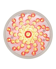 GG76723 - 4" TWISTER STYLE RED 61-LED LOW-PROFILE LIGHT, CLEAR LENS GG76723 - 4" TWISTER STYLE RED 61-LED LOW-PROFILE LIGHT, CLEAR LENS