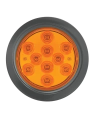 GG76844 - 4" MEGA 10 PLUS AMBER/AMBER LED W/ GROMMET & PIGTAIL GG76844 - 4" MEGA 10 PLUS AMBER/AMBER LED W/ GROMMET & PIGTAIL