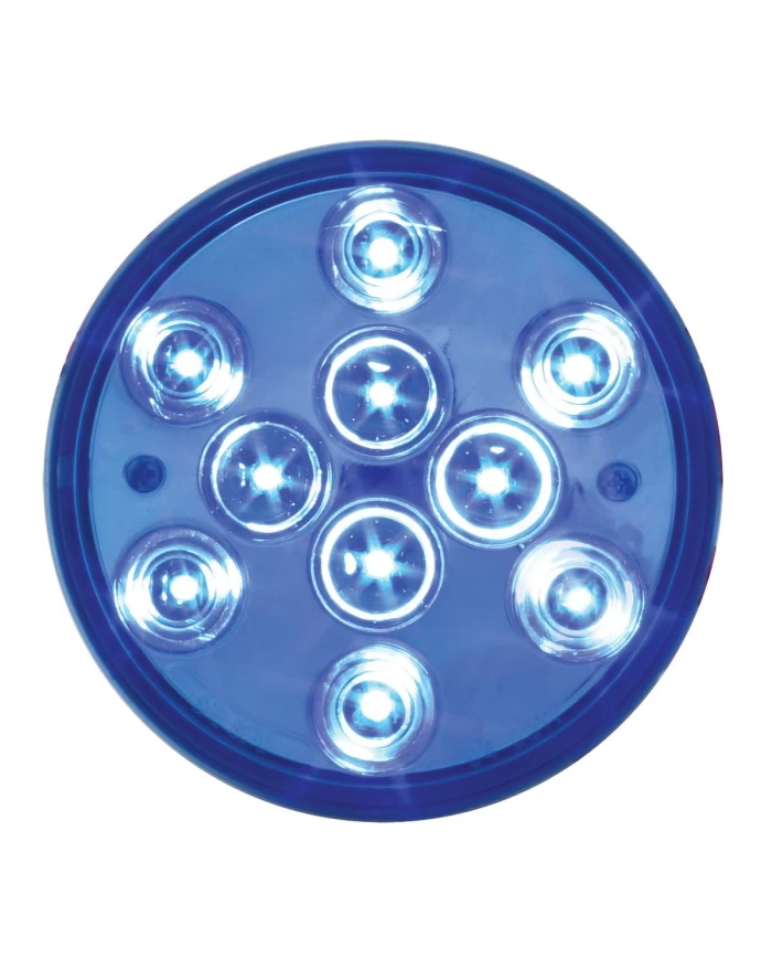 GG76848 - 4" MEGA 10 PLUS BLUE 10 LED SEALED LIGHT GG76848 - 4" MEGA 10 PLUS BLUE 10 LED SEALED LIGHT