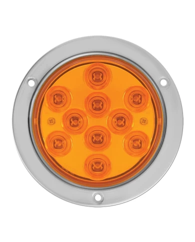 GG76850 - 4" MEGA 10 PLUS AM/AM LED W/ S.S. FLANGE MOUNT & PIGTAIL GG76850 - 4" MEGA 10 PLUS AM/AM LED W/ S.S. FLANGE MOUNT & PIGTAIL