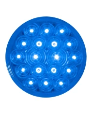 GG76896 - 4" FLEET BLUE/BLUE 18 LED SEALED LIGHT (INTERIOR) GG76896 - 4" FLEET BLUE/BLUE 18 LED SEALED LIGHT (INTERIOR)