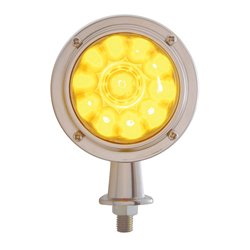 UP38436-11 LED 1-1/8" Arm Watermelon Honda Light Kit - Amber LED/Amber Lens
