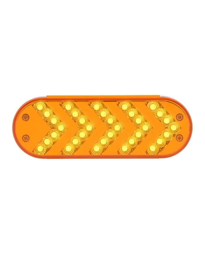 GG77124 - OVAL AMBER SEQUENTIAL 5-ARROW SPYDER 35LED LIGHT, AMBER LENS GG77124 - OVAL AMBER SEQUENTIAL 5-ARROW SPYDER 35LED LIGHT, AMBER LENS