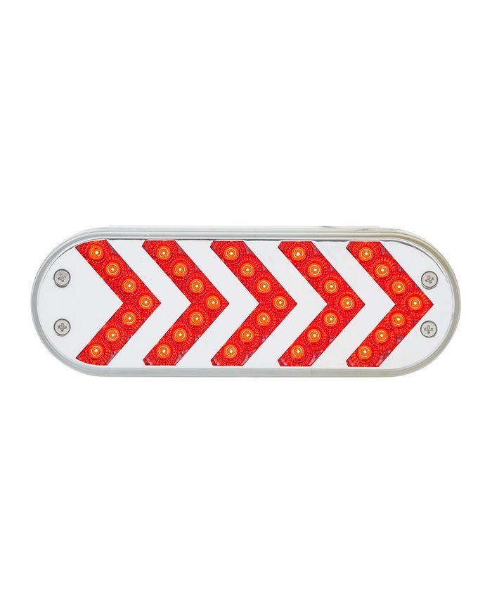 GG77127 - OVAL RED SEQUENTIAL 5-ARROW SPYDER 35LED LIGHT, CLEAR LENS GG77127 - OVAL RED SEQUENTIAL 5-ARROW SPYDER 35LED LIGHT, CLEAR LENS