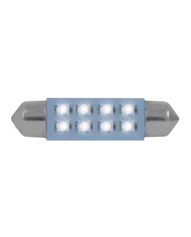 GG77154 - 211-2 WHITE 8-LED FESTOON DOME LIGHT BULBS, 12V GG77154 - 211-2 WHITE 8-LED FESTOON DOME LIGHT BULBS, 12V