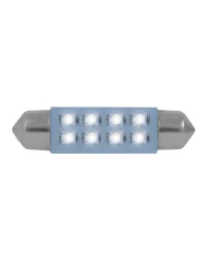 GG77154 - 211-2 WHITE 8-LED FESTOON DOME LIGHT BULBS, 12V GG77154 - 211-2 WHITE 8-LED FESTOON DOME LIGHT BULBS, 12V