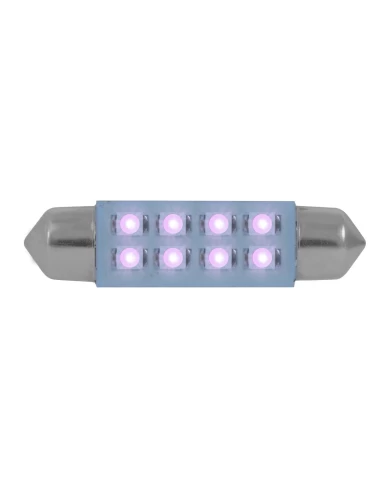 GG77155 - 211-2 PURPLE 8-LED FESTOON DOME LIGHT BULBS, 12V GG77155 - 211-2 PURPLE 8-LED FESTOON DOME LIGHT BULBS, 12V