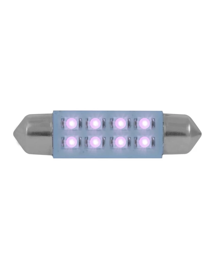 GG77155 - 211-2 PURPLE 8-LED FESTOON DOME LIGHT BULBS, 12V GG77155 - 211-2 PURPLE 8-LED FESTOON DOME LIGHT BULBS, 12V