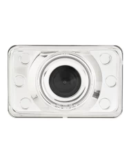 GG77403 - RECT. 165MM PROJECTOR LOWBEAM HEADLIGHT, W/ 9005XS BULB