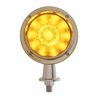 UP38444-11 LED 1-1/8" Arm Watermelon Honda Light Kit With Visor - Amber LED/Amber Lens