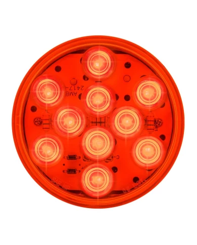 GG77452 - 4" MEGA10 RED/RED 10-LED LIGHT GG77452 - 4" MEGA10 RED/RED 10-LED LIGHT