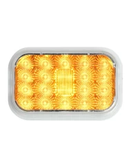 GG77461 - SPYDER RECTANGULAR AMBER LED LIGHT CLEAR LENS 20 DIODES GG77461 - SPYDER RECTANGULAR AMBER LED LIGHT CLEAR LENS 20 DIODES