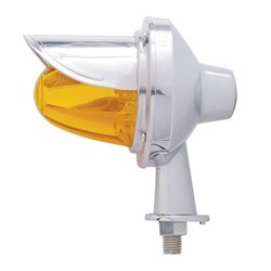UP38444-11 LED 1-1/8" Arm Watermelon Honda Light Kit With Visor - Amber LED/Amber Lens