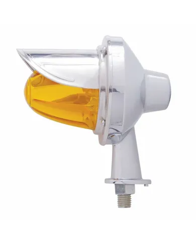 UP38444-11 LED 1-1/8" Arm Watermelon Honda Light Kit With Visor - Amber LED/Amber Lens