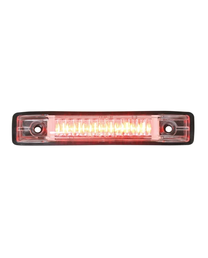 GG77653 - THIN LINE RED/CLEAR 6-LED SEALED LIGHT GG77653 - THIN LINE RED/CLEAR 6-LED SEALED LIGHT