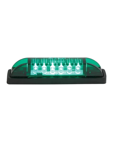 GG77655 - THIN LINE GREEN/GREEN 6-LED INTERIOR USE LIGHT GG77655 - THIN LINE GREEN/GREEN 6-LED INTERIOR USE LIGHT