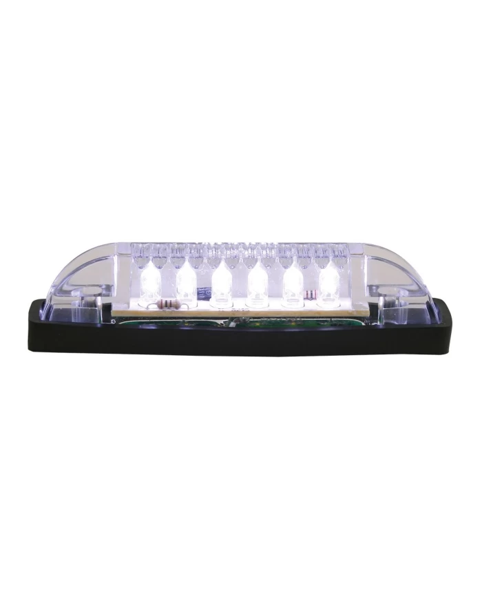 GG77656 - THIN LINE WHITE/CLEAR 6-LED INTERIOR USE LIGHT GG77656 - THIN LINE WHITE/CLEAR 6-LED INTERIOR USE LIGHT
