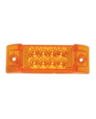 GG77660 - RECT. SPYDER AMBER/AMBER 8-LED MARKER SEALED LIGHT GG77660 - RECT. SPYDER AMBER/AMBER 8-LED MARKER SEALED LIGHT