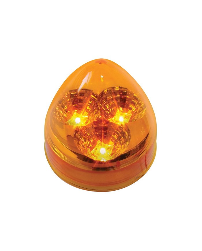 GG77690 - 2.5" SPYDER AMBER BEEHIVE 3 LED LIGHT, AMBER LENS GG77690 - 2.5" SPYDER AMBER BEEHIVE 3 LED LIGHT, AMBER LENS
