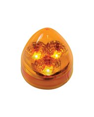 GG77690 - 2.5" SPYDER AMBER BEEHIVE 3 LED LIGHT, AMBER LENS GG77690 - 2.5" SPYDER AMBER BEEHIVE 3 LED LIGHT, AMBER LENS