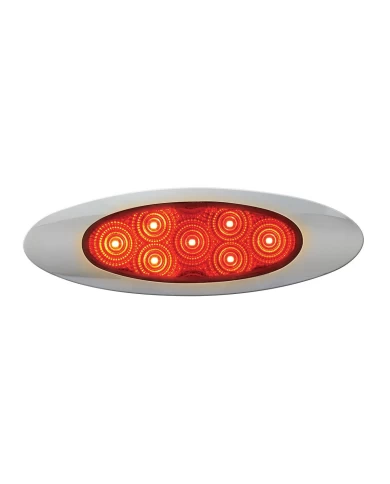 GG77832 - ULTRA THIN SPYDER Y2K RED/RED 7-LED MARKER LIGHT GG77832 - ULTRA THIN SPYDER Y2K RED/RED 7-LED MARKER LIGHT