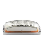 GG77861 - RECT. AMBER/CLEAR SPYDER LED LIGHT W/ CR. BRACKET GG77861 - RECT. AMBER/CLEAR SPYDER LED LIGHT W/ CR. BRACKET
