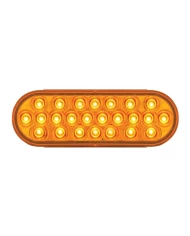 GG78230 - OVAL PEARL AMBER 24 LED LIGHT, AMBER LENS GG78230 - OVAL PEARL AMBER 24 LED LIGHT, AMBER LENS