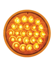 GG78270 - 4" PEARL AMBER 24-LED LIGHT, AMBER LENS GG78270 - 4" PEARL AMBER 24-LED LIGHT, AMBER LENS