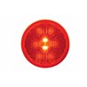 UP38456B-8 LED 2.5" Round Reflectorize Light (Clearance/Marker) - Red LED/Red Lens (Bulk)