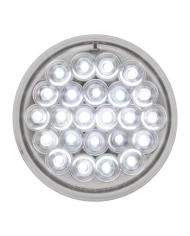 GG78272 - 4" PEARL WHITE 24-LED BACKUP LIGHT, CLEAR LENS GG78272 - 4" PEARL WHITE 24-LED BACKUP LIGHT, CLEAR LENS